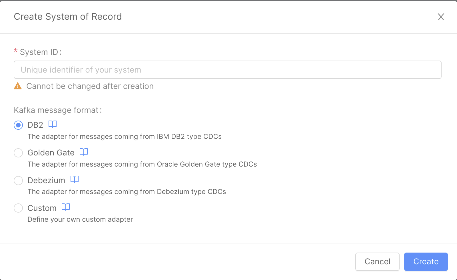 Create Systems of Record