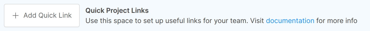 Add Quick Link Button