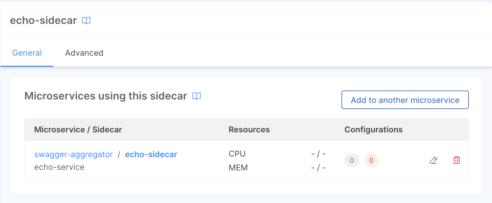 Clone sidecar button