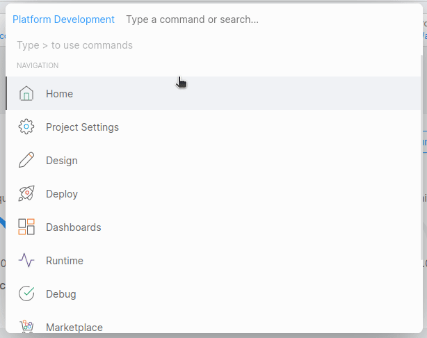 Project Links with CMD + K