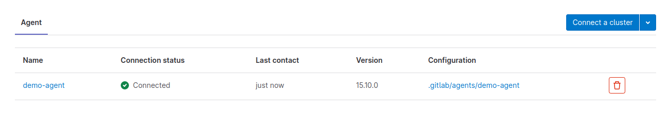 GitLab - Kubernetes cluster Agents