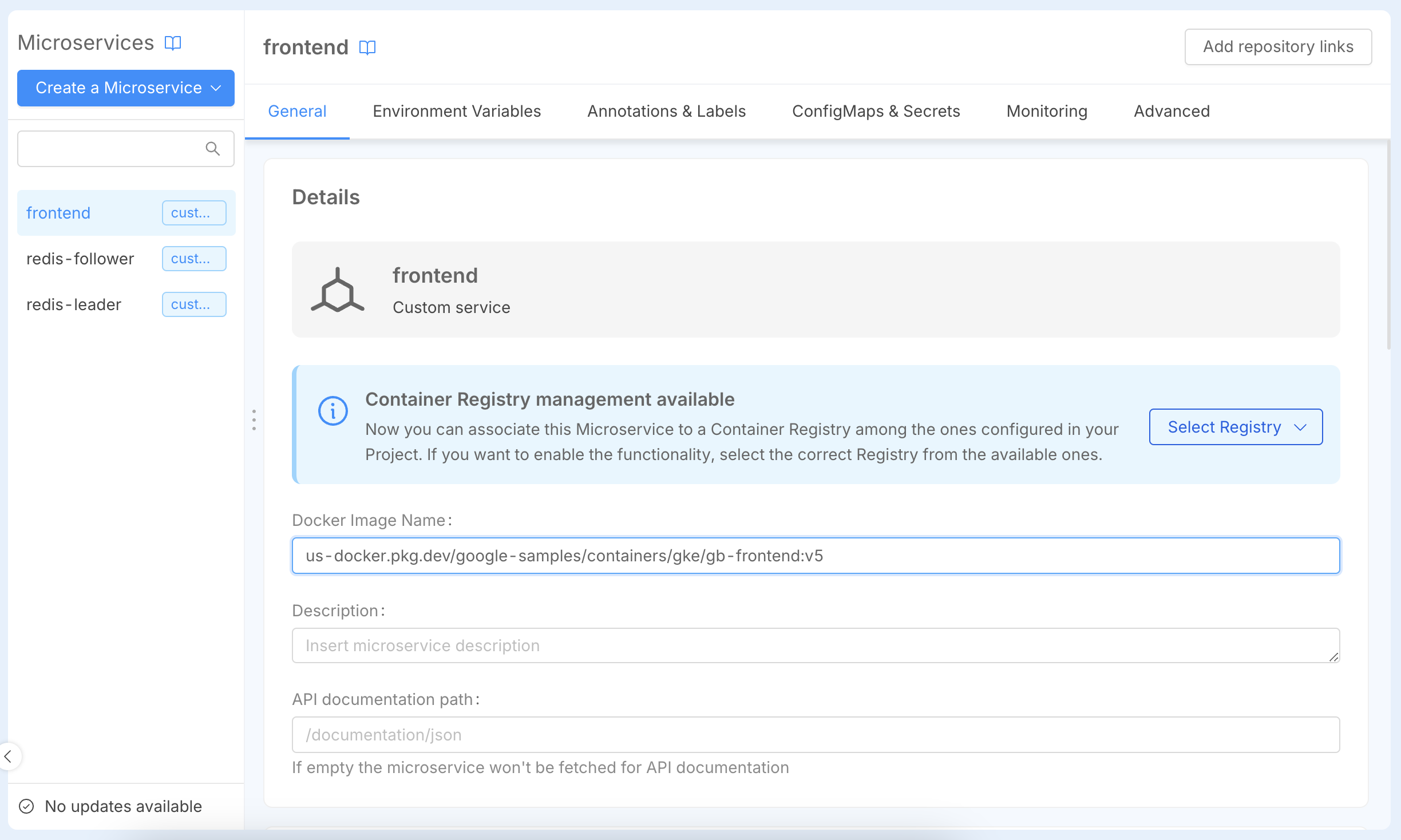 Miactl import result