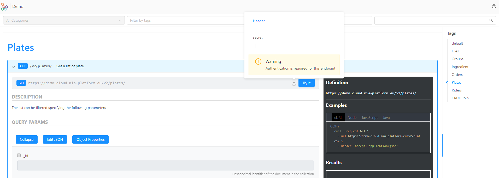 Secret Authentication