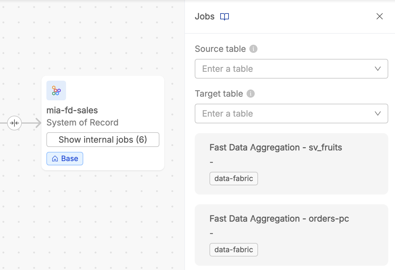 SoR Lineage Internal Jobs